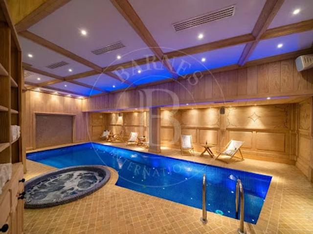 Chalet avec piscine