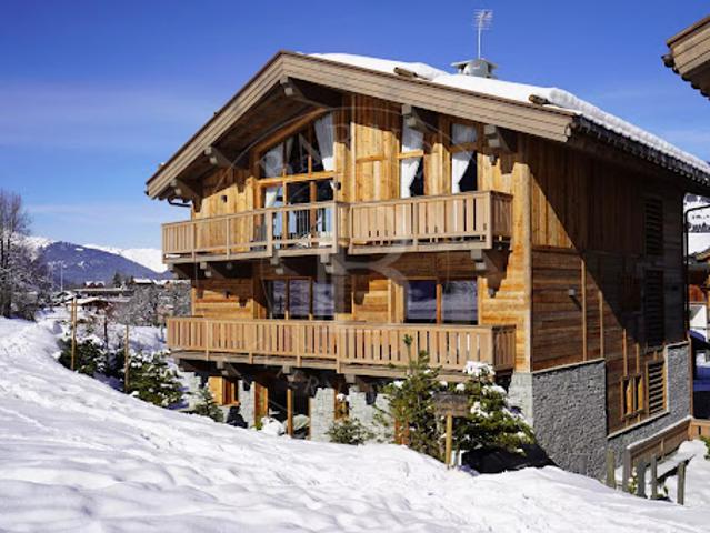Chalet avec piscine