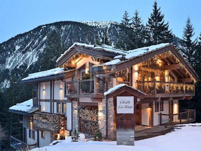 Chalet avec piscine