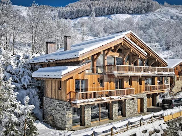 Chalet avec piscine