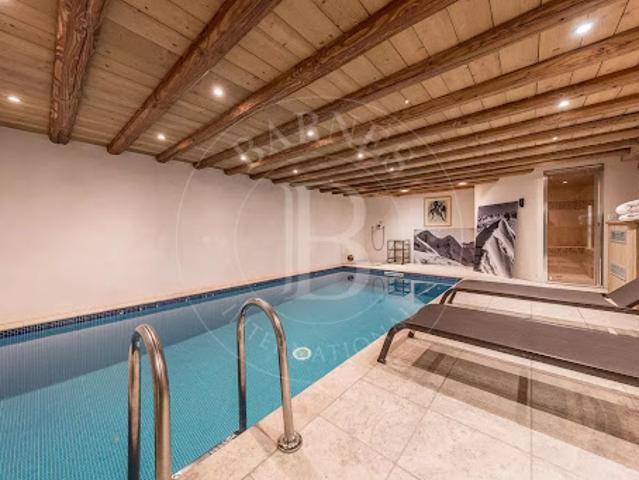 Chalet avec piscine