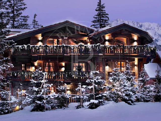 Chalet avec piscine