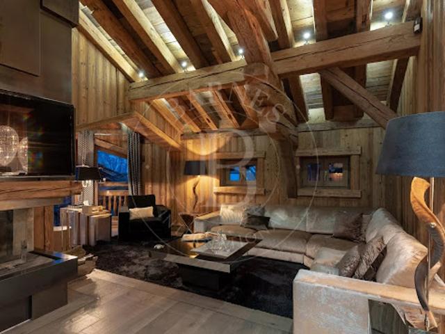 Chalet avec piscine