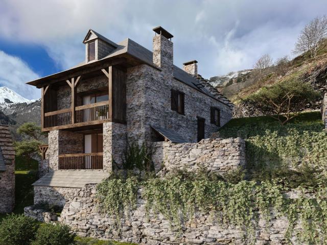 Chalet, Bausen