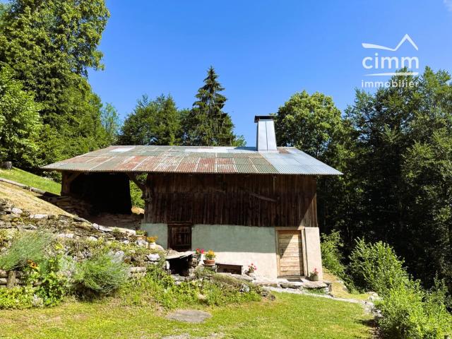 Chalet d'alpage authentique – 5 000 m² – Vue exception
