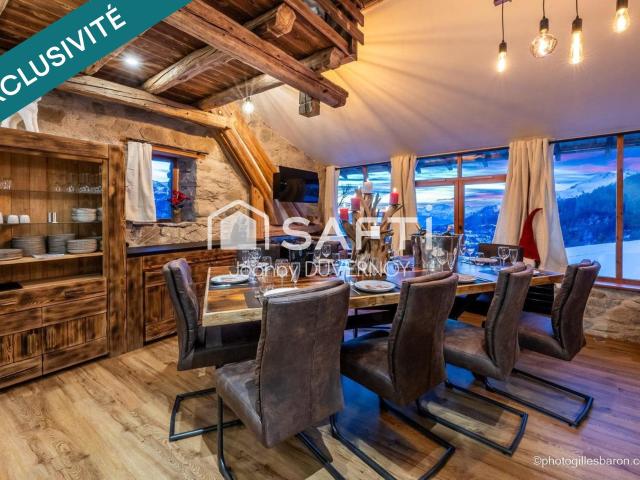 Chalet d'alpage de luxe 180m² Orcières