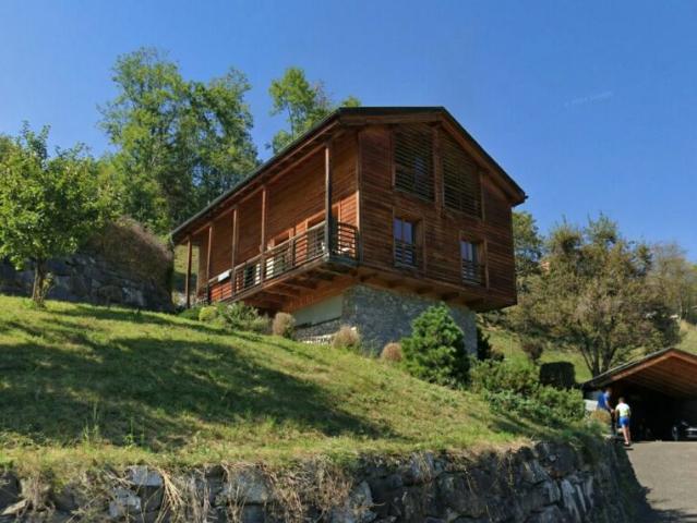 Chalet d'architecte avec vue imprenable