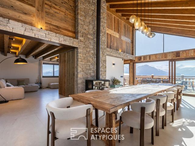 Chalet d'architecte avec vue panoramique à Font Romeu 250m² Bolquère