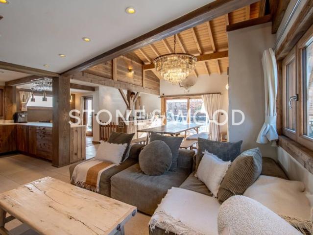 Chalet d'exception à La Clusaz avec accès direct aux pistes