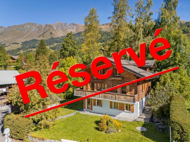 Chalet d'exception et emplacement privilégié