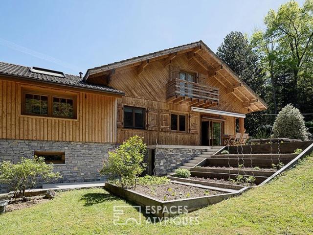 Chalet d'exception et son parc privé à 40 minutes de Genève