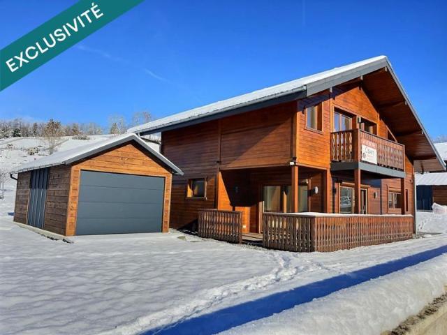 Chalet d'exception face aux montagnes, rare à saisir