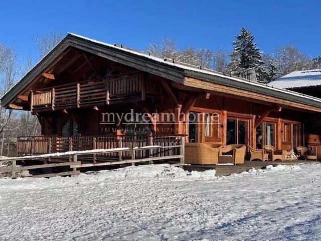 Chalet d'exception secteur calme Megève 74120