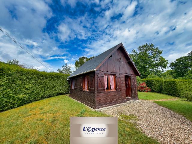 Chalet de 30 m2, sur un terrain de 1100 m2