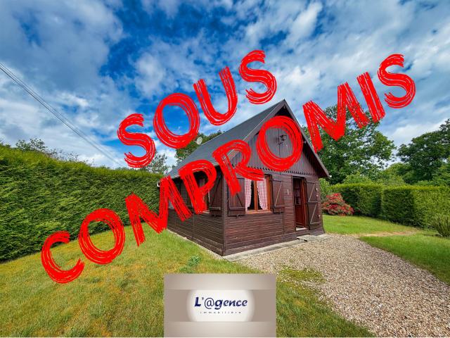 Chalet de 30 m2, sur un terrain de 1100 m2. 30m² Beuzeville