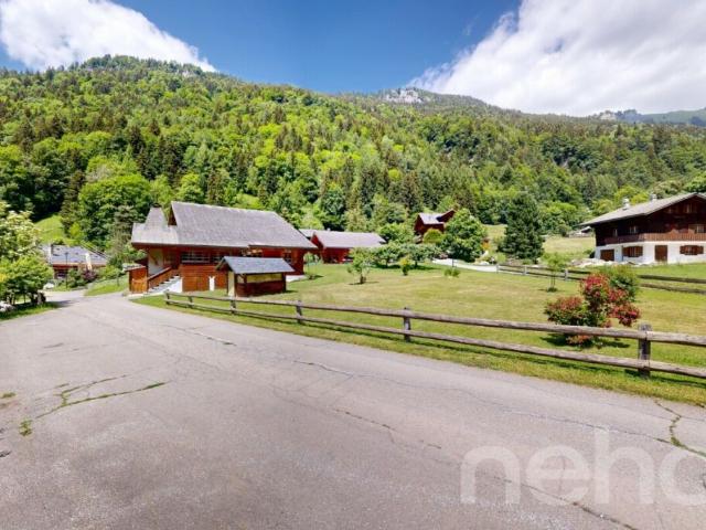 Chalet de caractère: jardin bucolique et potentiel rare