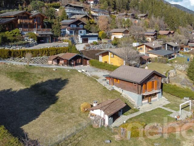 Chalet de charme à Savièse sur un vaste terrain de 1119 m² | dreamo. Ch