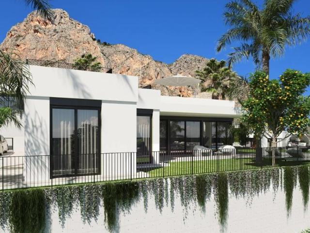 Chalet de obra nueva en venta en Polop Chalets orientados al. 301m² Polop
