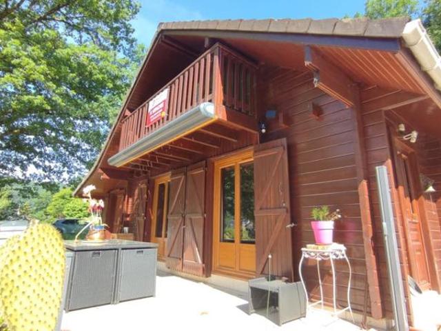Chalet de plain pied et lumineux au coeur des gorges de la Dordogne