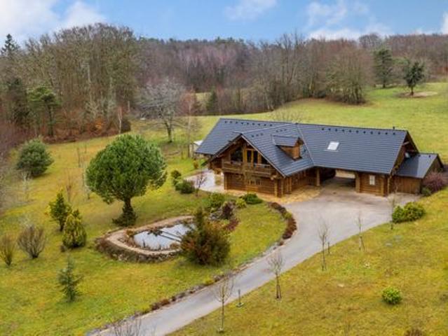 Chalet de prestige en rondins
