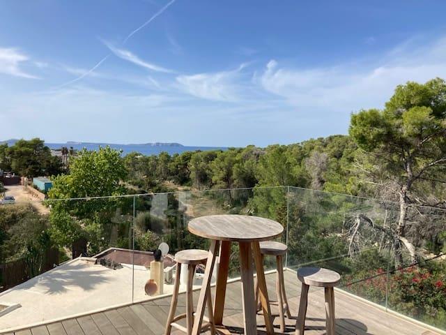 Chalet en alquiler en Cala Gracio, Ibiza