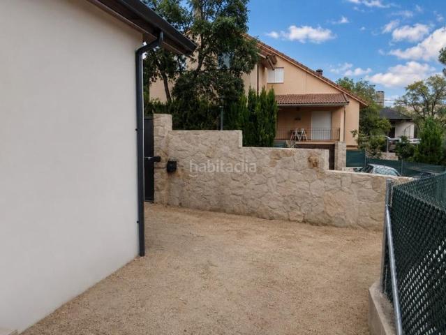 Chalet en venta en Collado Mediano. Chalet independiente de diseño en Collado Mediano Eficiencia, confort y naturaleza. Chalets Collado.