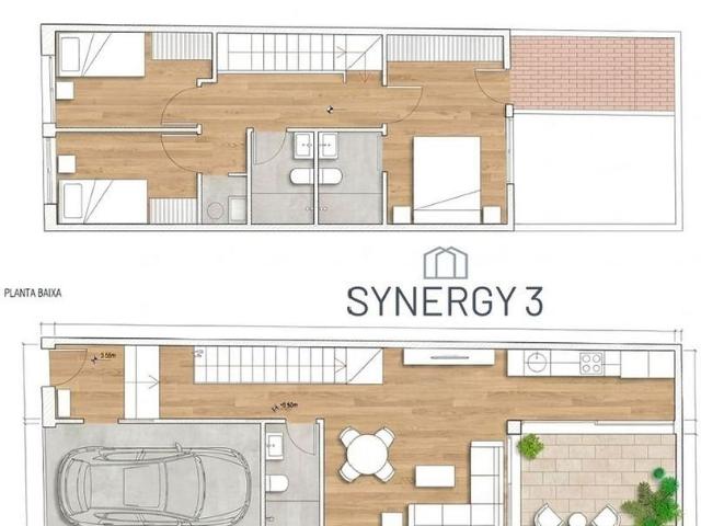 Chalet en venta en calle De Viladomat, Sabadell, de 111 m² 3 habitaciones por 439.500