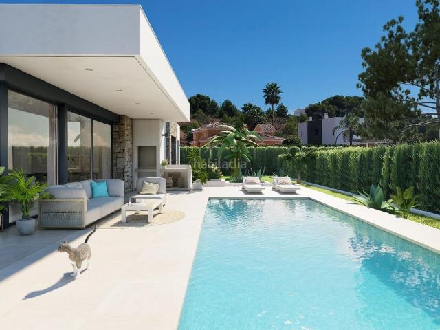 Chalet en venta en Calp, Benicolada Las Adelfas. Moderna Villa Calpe. Chalets.