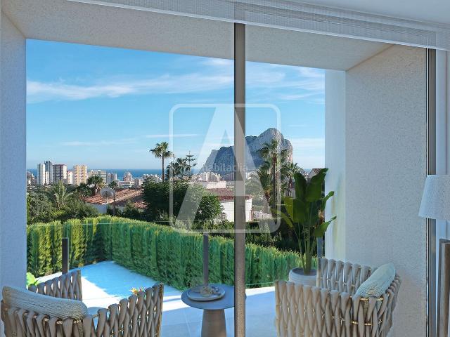 Chalet en venta en Calp, Marisol Park Ortembach Los Almendros. Chalets.