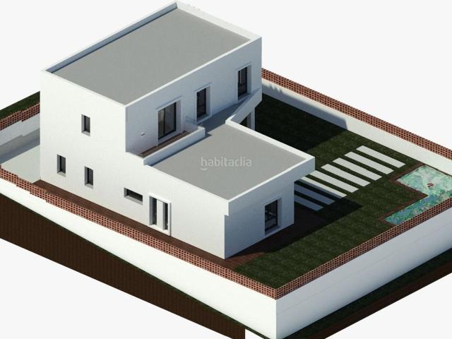Chalet en venta en Cúllar Vega. Chalet independiente obra nueva. Chalets Cúllar.