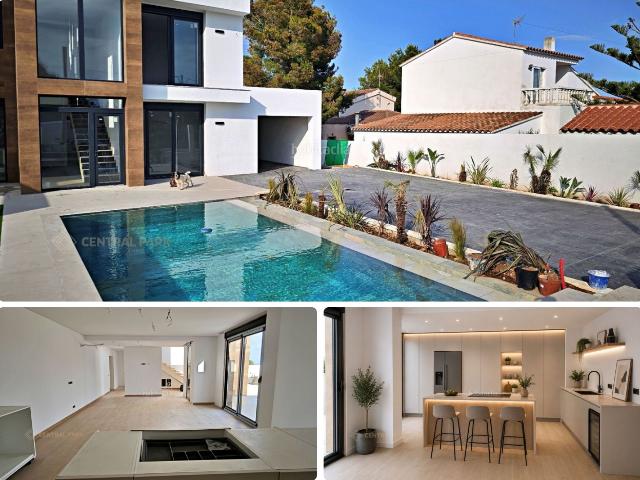 Chalet en venta en Ametlla de Mar L´, Les Tres Cales Costa Dorada. Chalet individual de obra nueva en Les Tres Cales Entrega agosto 2026. Chalets Ametlla de Mar.