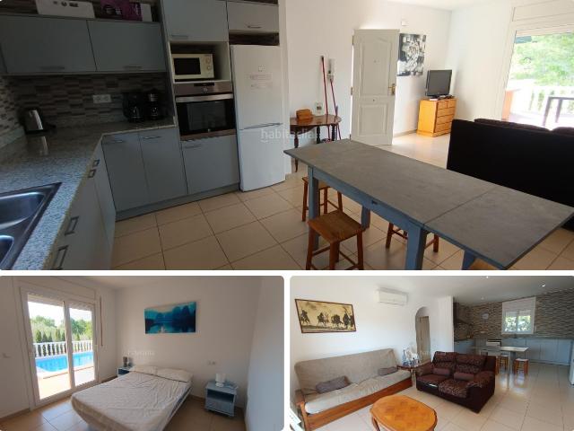 Chalet en venta en Ametlla de Mar L´, Les Tres Cales Costa Dorada. Villa exclusiva con piscina privada a pocos minutos del mar en LAmetlla de Mar Licencia turística. Chalets Ametlla de Mar.