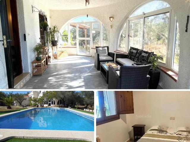Chalet en venta en Ampolla L´ Costa Dorada. Vaya con Dios. Chalets Ampolla.