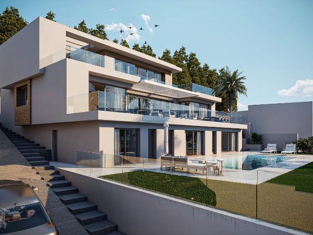 Chalet en venta en Altea, Altea Ciudad. Villa moderna con vistas al mar en Altea Hills. Chalets.