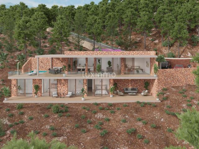 Chalet en venta en Altea, Altea Hills. Exclusiva villa nueva y moderna en venta en la emblemática Altea Hills. Chalets.