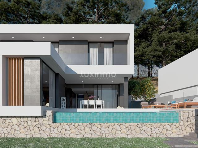 Chalet en venta en Altea, Altea la Vella. Nueva Urbanización Villas Independientes con Piscina en zona tranquila. Chalets.