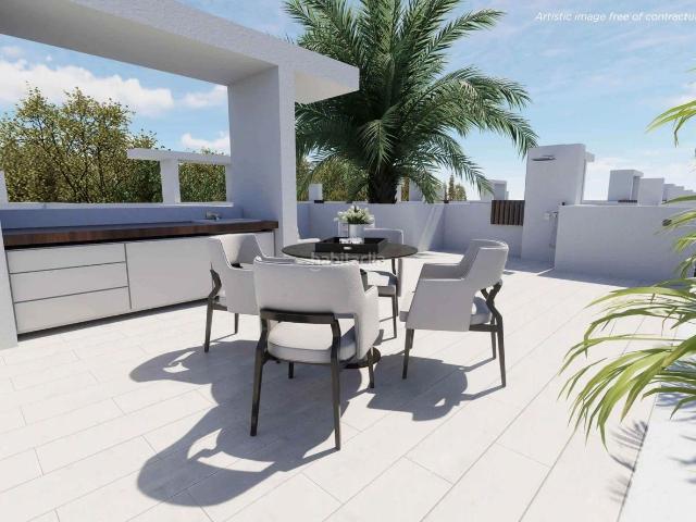 Chalet en venta en Alcázares Los, Centro. Exclusivas villas de obra nueva en Los Alcázares, Murcia. Chalets Alcázares.