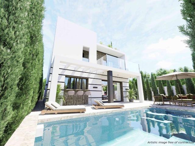 Chalet en venta en Alcázares Los, Centro. Villa 3 Dormitorios 3 Baños con Piscina Mod.Camila. Chalets Alcázares.