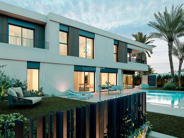 Chalet en venta en Alicante, Vistahermosa. Villas de Nueva Construcción Casa Minaya Tipo A. Chalets.