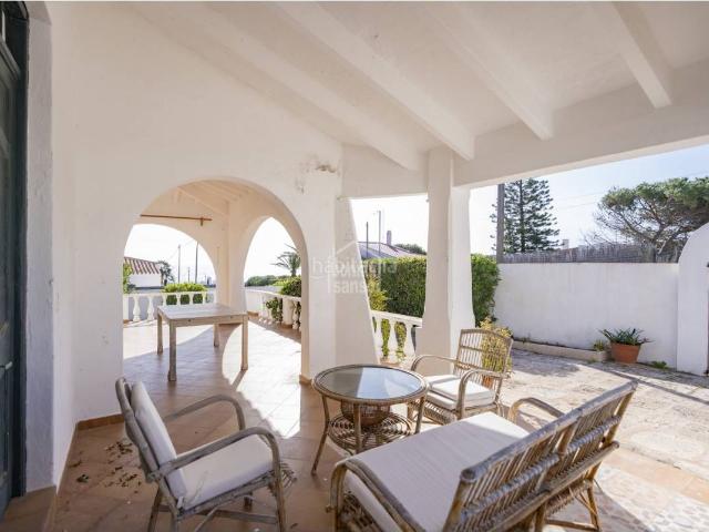 Chalet en venta en Baleares Sant Lluís, S´Algar Alcaufar. Casa tradicional con vistas abiertas al mar en Alcaufar. Sant Lluís, Menorca. Chalets Sant.