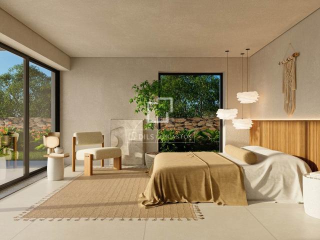 Chalet en venta en Baleares Santa Eulària, Jesús. Exclusiva villa de 4 dormitorios con jardín y piscina privada en venta en SEstanyol. Ibiza. Chalets Santa.