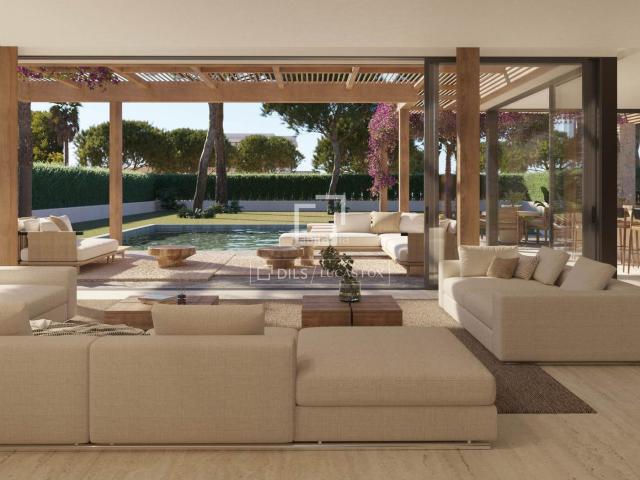 Chalet en venta en Baleares Santa Eulària, Santa Eulària des Riu. Casa villa de obra nueva de 5 dormitorios con 144m terraza en venta en Santa Eulalia. Chalets Santa.