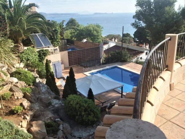 Chalet en venta en Begur, Sa Riera Sa Fontansa Costa Brava. Villa con vista al mar y piscina privada en Begur. Chalets.