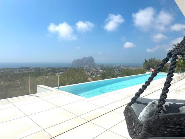Chalet en venta en Benissa, La Fustera. Villa de lujo con vistas panorámicas al mar!. Chalets.