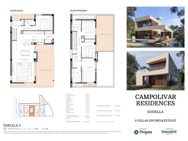 Chalet en venta en Godella. Magnífica villa independiente de obra nueva en venta con 4 dormitorios en el municipio de Godella. Chalets.