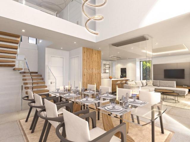 Chalet en venta en Estepona, La Concha Resina Golf. Espectacular villa de 4 dorm 4 baños. Vistas al Mar. Obra Nueva en Estepona. Chalets.