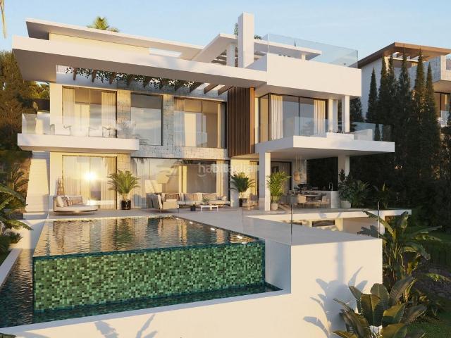 Chalet en venta en Estepona, La Concha Resina Golf. VILLA DE LUJO DE OBRA NUEVA CERCA DE ESTEPONA. Chalets.