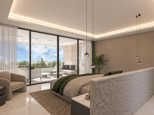 Chalet en venta en Estepona, Nueva Atalaya. Villa de lujo con vistas al golf. 5 dormitorios, 6 baños. El Campanario Golf Country. Estepona. Chalets.