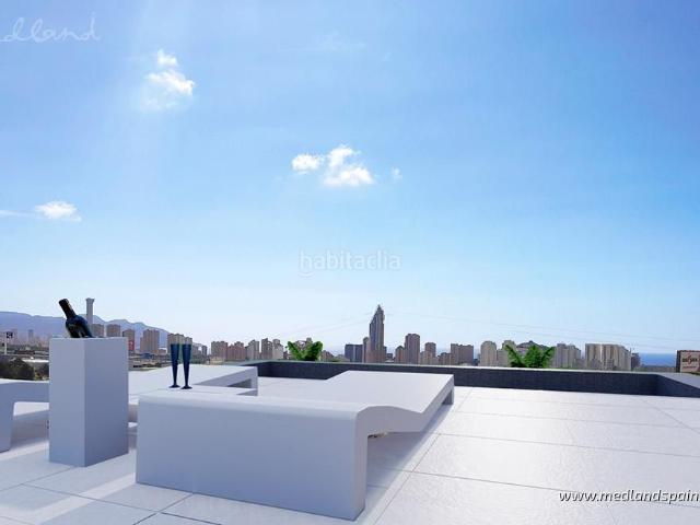 Chalet en venta en Finestrat, Balcón de Finestrat Terra Marina. Chalet independiente con piscina privada y solárium en Finestrat, Benidorm. Chalets.