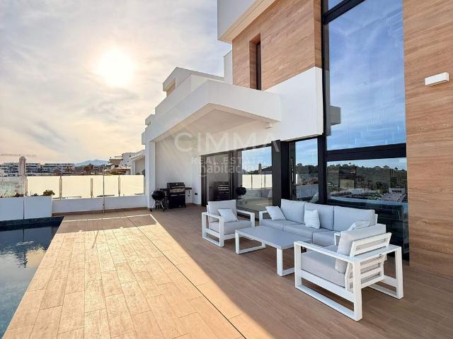 Chalet en venta en Finestrat, Balcón de Finestrat Terra Marina. Exclusiva villa de lujo con vistas panorámicas al mar en Finestrat. Chalets.